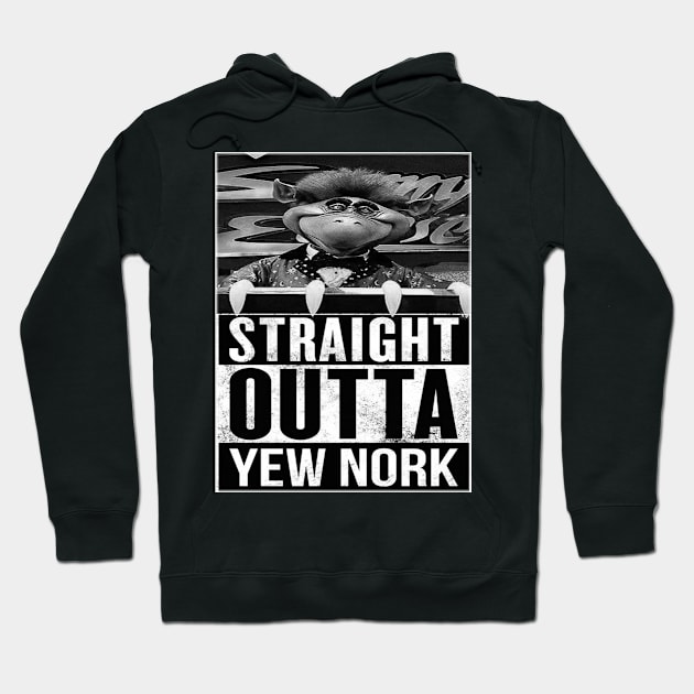 Straight Outta Yew Nork Hoodie by Whats Dis